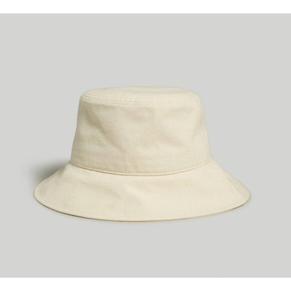 Madewell Womens Wide Brim Bucket Hat Size M/L NP768 - Picture 1 of 4